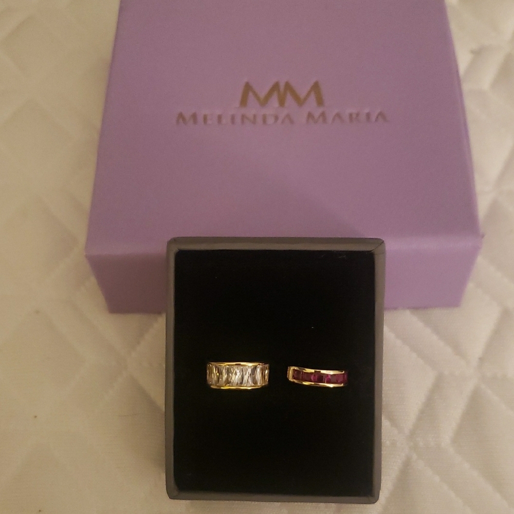 Melinda Maria 18k Gold Plated Ear Cuff  Set